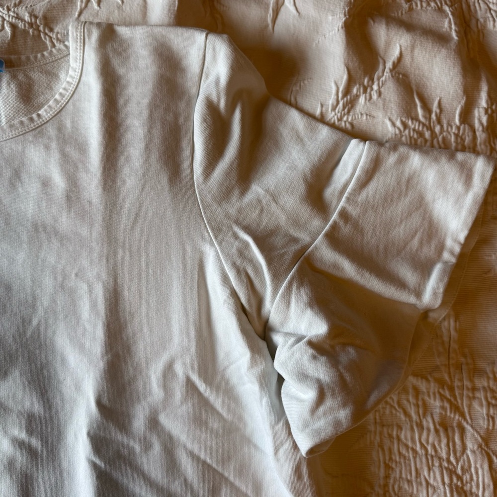Draper James Ruffle Sleeve tee - Picture 2 of 6